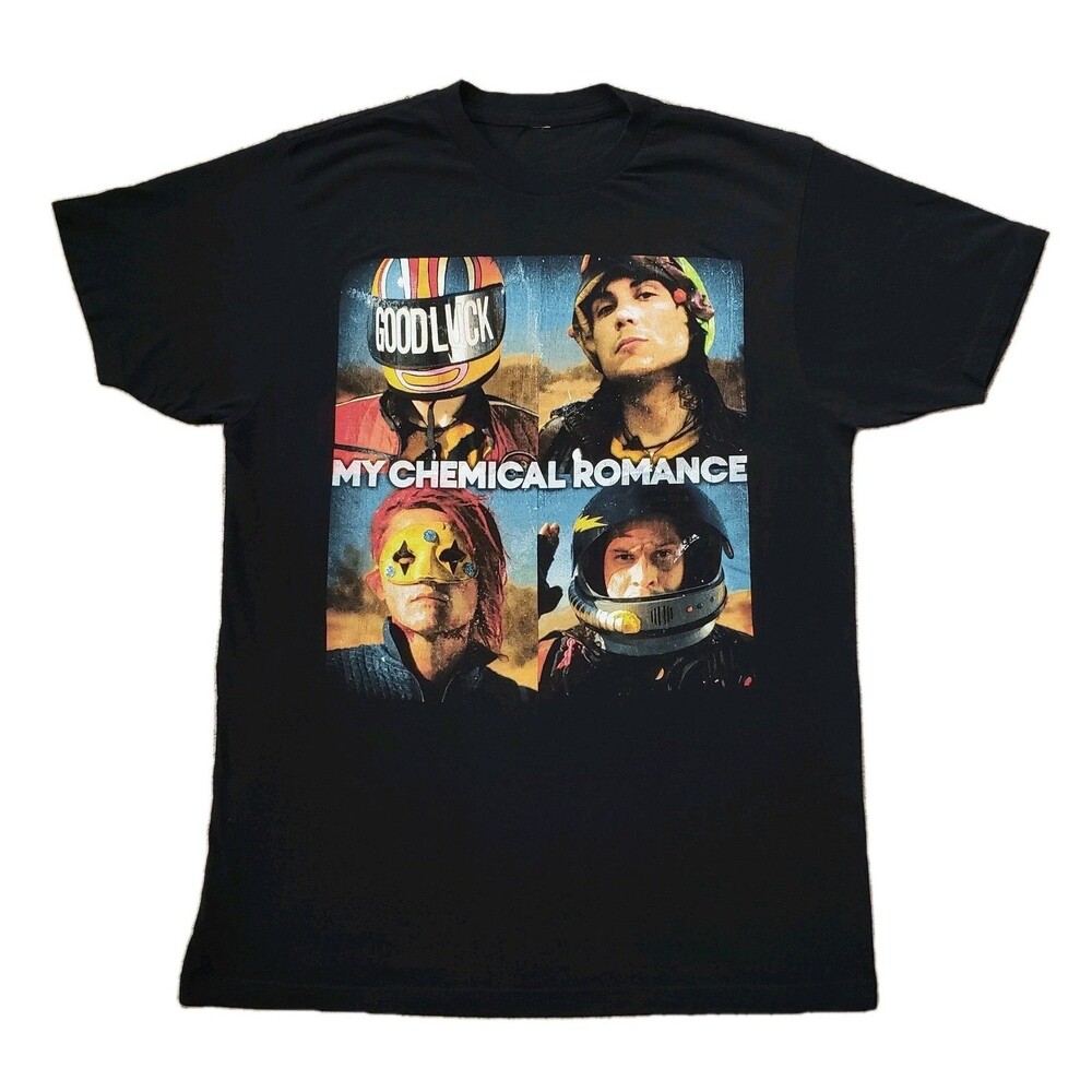 2011 My Chemical Romance Danger Days Sz Small Unisex Black T-Shirt Vintage MCR